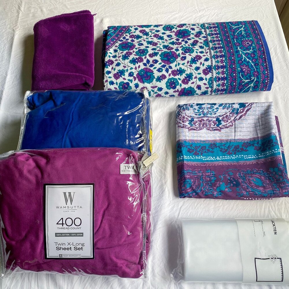 Dorm Room / Bedroom / Duvet & Sheets / Shower Curtain / College in a bag